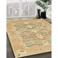 thumbnail image 3 of Ahgly Company Machine Washable Indoor Rectangle Abstract Bronze Brown Area Rugs, 6' x 9', 3 of 7