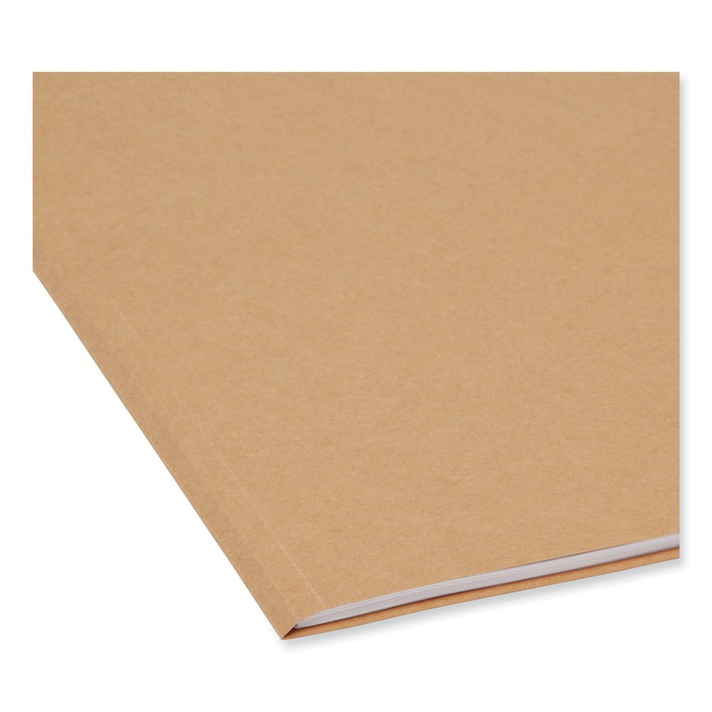 Smead File Folder, Reinforced Straight-Cut Tab, Letter Size, Kraft, 100 per Box (10710)