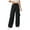 Black, variant on vigerkar Cargo Pants High for Women Waisted Wide Leg Trousers Elastic Waist Stretch Drawstring Casual Pants with Pockets Beige, L