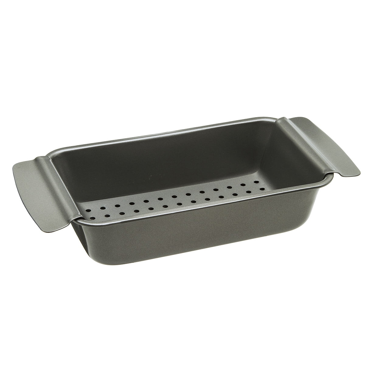 Ecolution BakeIns 9" x 4 3/8" Healthy Meatloaf Pan Set Includes Loaf