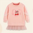thumbnail image 2 of xaweyi Girls Cotton Pullover Sweatshirts Kids Cute Cartoon Printed Crewneck Tops Back to School,Sizes 1-2 Years, 2 of 9
