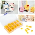 thumbnail image 4 of Stuffed Animals Parts, Non- Convenient Durable Teddy Bear Eyes Noses  For Plush Animals For Sewing Crafts For Bear Dolls For Professional Use Yellow, 4 of 8