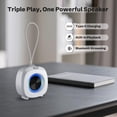 thumbnail image 2 of Bocina Bluetooth Inalámbrica PEICHENG IPX5 Resistente al Agua con RGB, 2 of 7