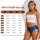 thumbnail image 4 of Fotbe teal blue Calzones Estampados para Mujer – Ropa Interior de Algodón, Cómoda, Suave y Elástica-Large, 4 of 6