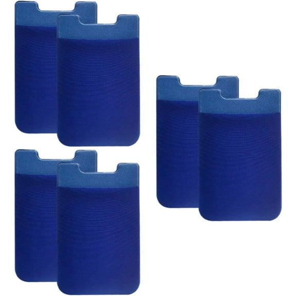 6 pcs Elastic Phone Wallet Smartphone Wallet for Phone case Card Wallets Mobile Phone Wallet Adhesive Sticker Cell Phone Holder Credit Cards Pouches Credit Cell Phone Wallet Pocket