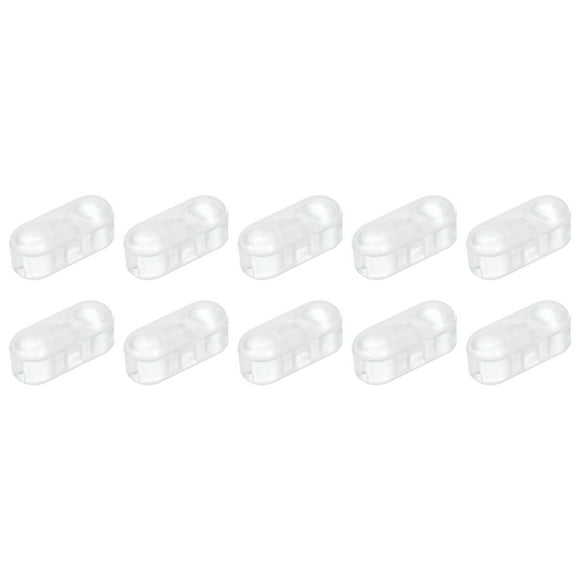 Conector de cadena ciega Uxcell para persianas romanas, transparente 20 piezas para diámetro de cuentas menor de 4.5 mm