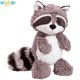 thumbnail image 2 of Juguete de peluche de mapache gris para niñas y niños, almohada de muñeca de animales de peluche suave, lindo mapache, regalo de cumpleaños de bebé, 25cm Fivean Peluches, 2 of 2