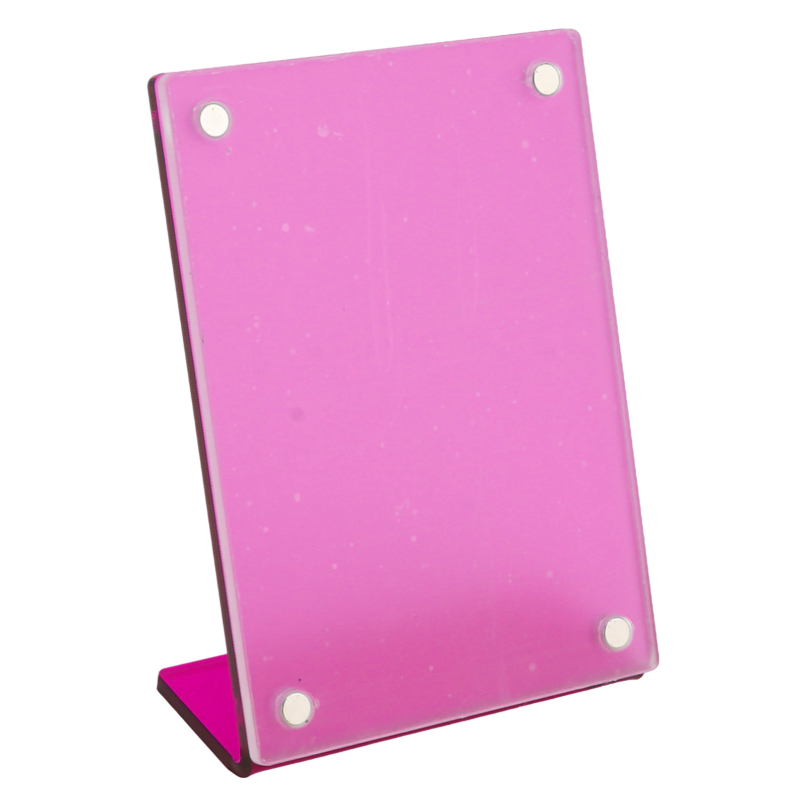 3 Inch Photo Frame, L Shaped Mini Photo Frame, Iridescent Acrylic