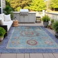 thumbnail image 4 of Dalyn Rugs Machine Washable Indoor/Outdoor Chantille ACN2159 Teal 2'6" x 3'10" Rug, 4 of 9