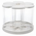 thumbnail image 1 of Dispensador de Arroz Giratorio - Dispensador de Cereales de Encimera para Despensa - Juego de Botes de PET para Granos con 6 Rejillas, 1 of 1