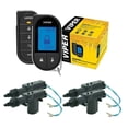 thumbnail image 1 of Viper 5706V LCD 2-Way Security Remote Start System + 4 PCS Universal Door Lock Bundle, 1 of 5