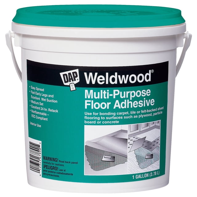 Adhesivo para suelos DAP Weldwood multiusos 00142 3.78L