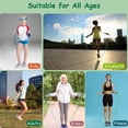 thumbnail image 6 of Jump Rope for Kids Girls and Boys,Soft Beaded Jump Ropes,Adjustable Skipping Rope,Tangle-Free Segmented Rope for Kid and Women Men Adults Exercise,Keeping Fit,Training - 9.2Ft, 6 of 7