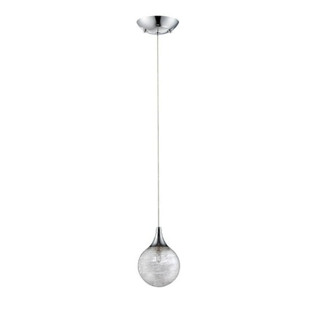 

Kendal Fybra Series 1-light Chrome Pendant