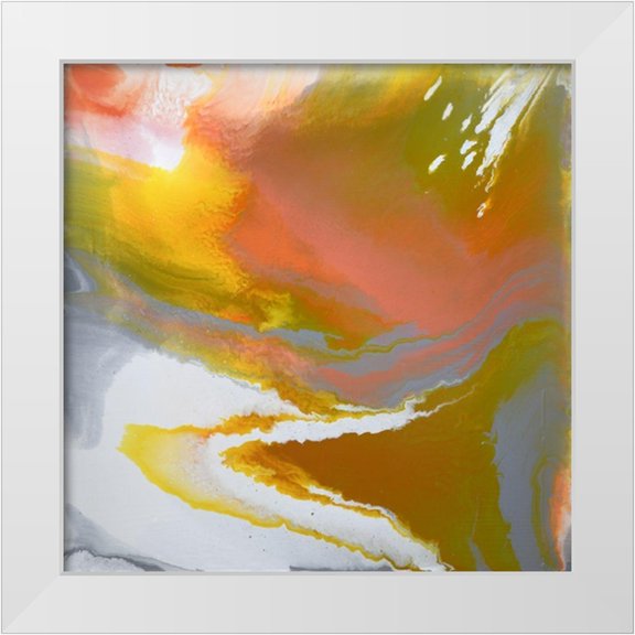 Taylor, Sharon 12x12 White Modern Wood Framed Museum Art Print Titled - Ultramafic 1