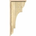 thumbnail image 3 of 8"W x 14"D x 30"H New Brighton Rough Sawn Corbel w/Backplate, Douglas Fir, 3 of 9