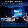 thumbnail image 2 of [Proyector] Proyector portátil Yidedraw TS-2 600 ANSI 1080P, 2 of 9