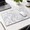 Topographic Contour-31.5L x 11.8W inches, variant on Excel Cheat Sheet Desk Pad Pink Cat Mouse 31.5" X 11.8"