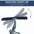 thumbnail image 4 of Outsunny 3-Seat Patio Swing, Outdoor Swing with Adjustable Canopy, 4 of 10