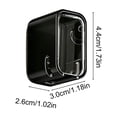 thumbnail image 3 of YiJuHui No Drill Toothbrush Holder Wall Mount, Adhesive Bathroom Organizer Storage Rack, Waterproof Dustproof Space-Saving for Bathroom Countertop Sink Vanity, 3 of 6