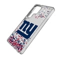 thumbnail image 2 of New York Giants Galaxy Clear Case with Confetti Design, 2 of 6
