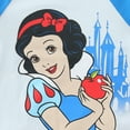 thumbnail image 4 of Disney Princess Snow White Girls Short Sleeve T-Shirt and French Terry Shorts Set (Girls), 2 Piece Set, Sizes 2T-6X, 4 of 7