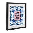 thumbnail image 3 of Stupell Industries Good Vibes Only Boho Black Framed Print Under Glass, design by Lettered and Lined, 16 x 16, 3 of 10