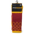 thumbnail image 6 of Brybelly  Basketball Compression Socks, Black & Red - Medium, 6 of 6