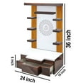Pooja Mandir / Designer Wooden Temple With LED Lights / Mandir For Home