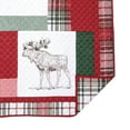 thumbnail image 3 of Lennox Holly Cotton Quilted 50" x 60" Throw Blanket, 3 of 4