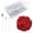 Size2, variant on 300 PCS Floral Pins for Bouquet 3 Styles Pearl Diamond Boutonniere Pins Craft Wedding Corsage Accessories with 1 Box for Dressmaking Sewing Jewelry Flower Decoration