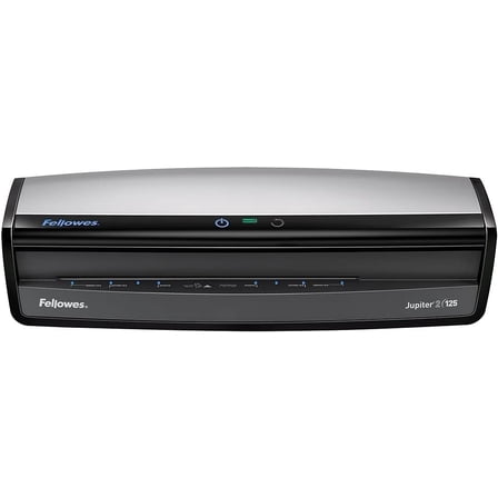Fellowes Jupiter 2 125 Laminator with 10 Pouches, 12.5 Inch (5734101), Black & Grey
