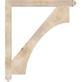 thumbnail image 3 of Ekena Millwork 3 1/2"W x 42"D x 48"H Westlake Arts & Crafts Smooth Bracket, Douglas Fir, 3 of 4