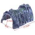 thumbnail image 2 of AMERTEER 2PCS Plastic 1 87 Scale Model Toy Train Railway Cave Tunnels Sand table Model toy, 2 of 5