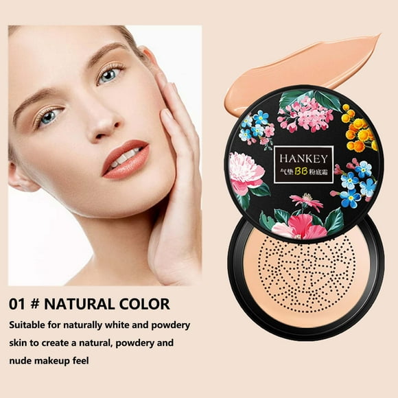 RKSTN Foundation Cushion Concealer Isolation Cushion Cream Moisturizing BBCream Lightweight & Medium Coverage Foundation