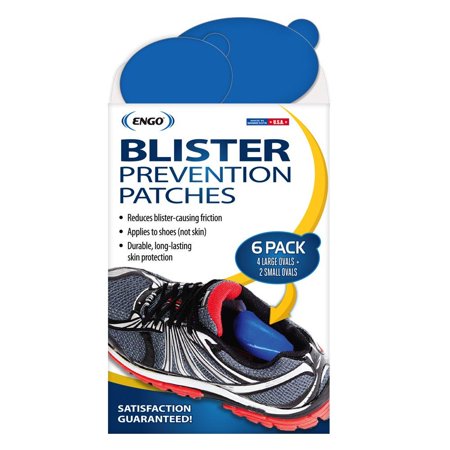 Engo Oval Blister Prevention Patches (6 Patches) | Fits in All Types of Footwear NEW