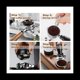thumbnail image 2 of Herramienta de DistribucióN de Espresso WDT Tools - Embudo Dosificador de 53,5 mm y Distribuidor Agitador de Agujas de Acero Inoxidable 316 de 0,35 Mm, 2 of 5