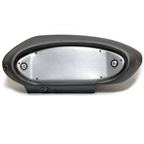 Tracker Boat Dash Switch Panel 176709 | Black / Gray