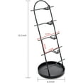 thumbnail image 2 of MyGift Black Metal Sunglasses Display Stand, Modern Retail Eyewear Holder, 2 of 5