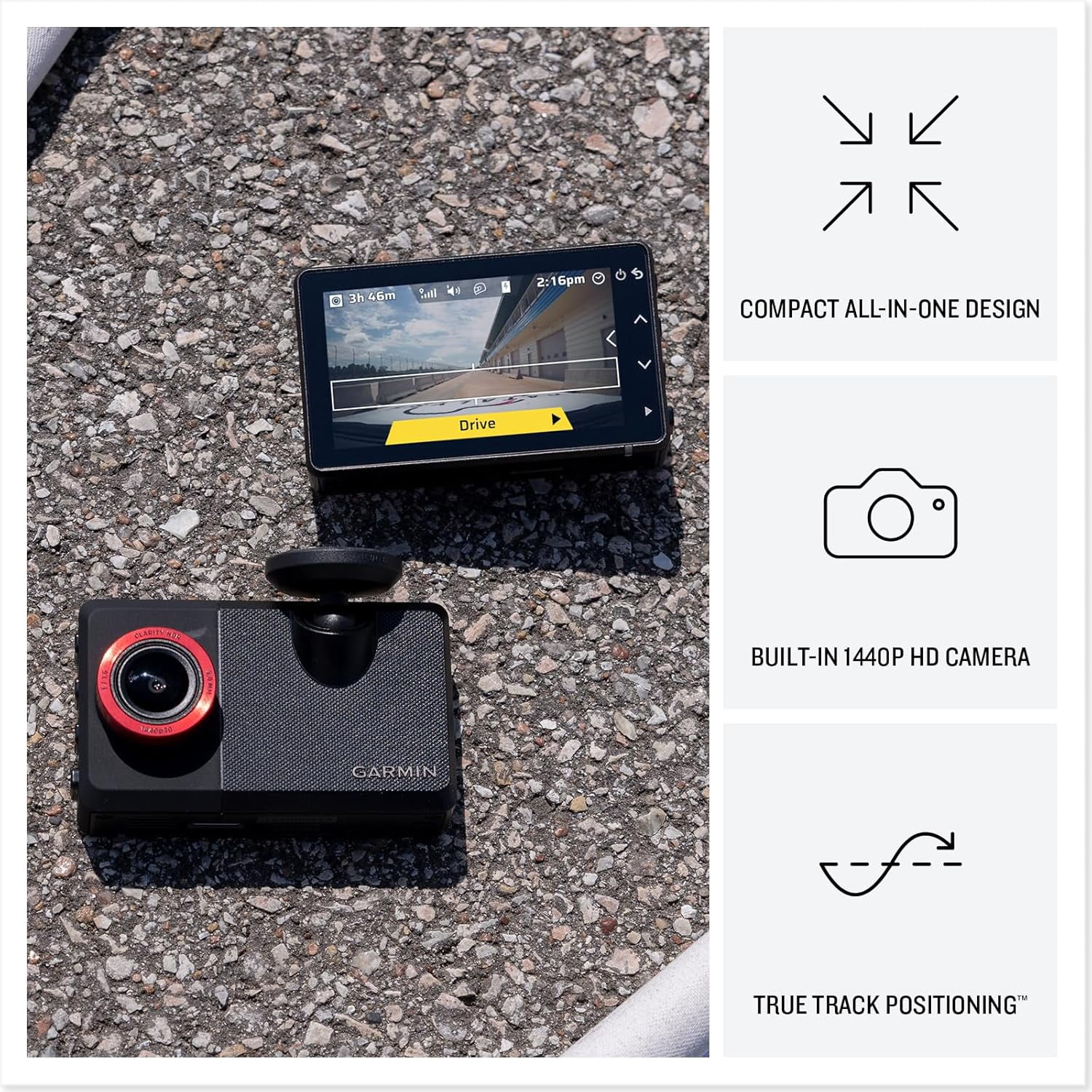Garmin Catalyst 2 Racetrack Driving Performance Optimizer Bundle with  PlayBetter Portable Charger - On-Track Coaching, True Optimal Lap Technology, Detailed Performance Data, Leaderboards