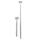 thumbnail image 1 of 2x Telescopic Stainless Steel Back Scratcher With Pocket Clip, 1 of 5