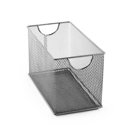 - Design Ideas CD Box, Silver Metal Mesh