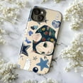thumbnail image 5 of Vintage Cottagecore Cat Phone Case, Cream Collage Floral Bonnet & Stars Phone Cover for iPhone 17 16 15 14 13 12 11 Pro Plus Mini, 5 of 6