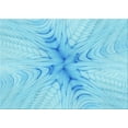 thumbnail image 1 of Ahgly Company Machine Washable Indoor Rectangle Transitional Tron Blue Area Rugs, 2' x 3', 1 of 7