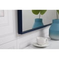 thumbnail image 5 of Home Decorative Modern Metal Frame Rectangle Mirror 24X 40" - Blue, 5 of 7