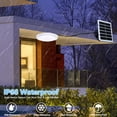 thumbnail image 2 of Amdohai 45W 50LEDs Solar Ceiling Light Interior Decoration Light Corridor Aisle Lights Light Sensing Remote Control, 2 of 8