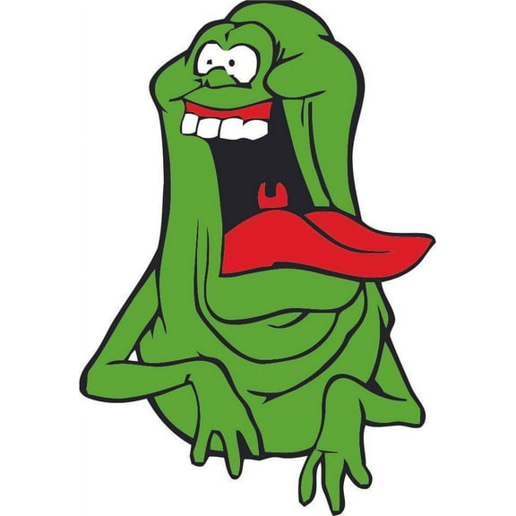 Ghost Busters Cartoon Show Green Ghosts Monster Spooky Halloween Characters Movies Boys Boy Wall Decals TV Movie Character Design Kids Vinyl Art Decor Wall Decals Decal Walls Sticker Size (30x15 inch)