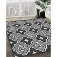 thumbnail image 2 of Ahgly Company Indoor Rectangle Patterned Silver Gray Novelty Area Rugs, 7' x 9', 2 of 6
