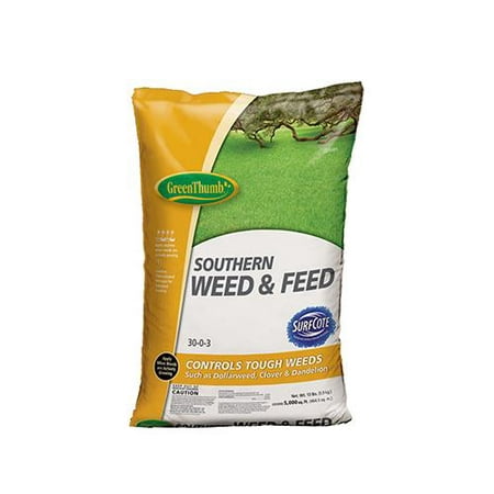 Knox Fertilizer GT29164 Southern Weed & Feed, 30-0-3, 5,000-Ft.