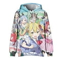thumbnail image 2 of Henjin no Salad Bowl Hoodies Men Women Thin Fleece Anime Harajuku Oversize Sweatshirt, 2 of 4